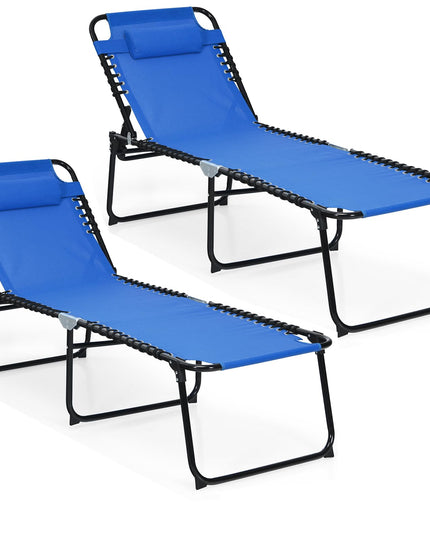 Giantex Chaise Lounge Chair Outdoor - Patio Lounge Chair