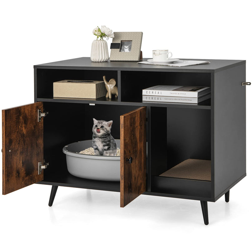 Giantex Cat Litter Box Enclosure
