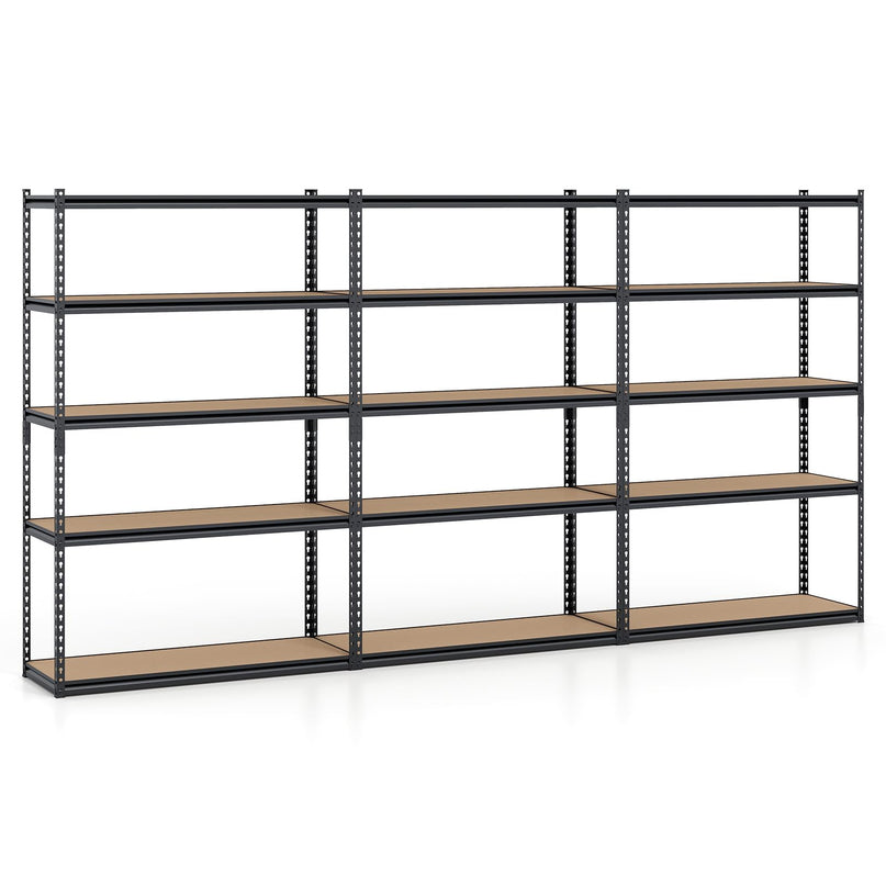 Giantex 5-Tier Metal Storage Shelves(48" x 18" x 72")
