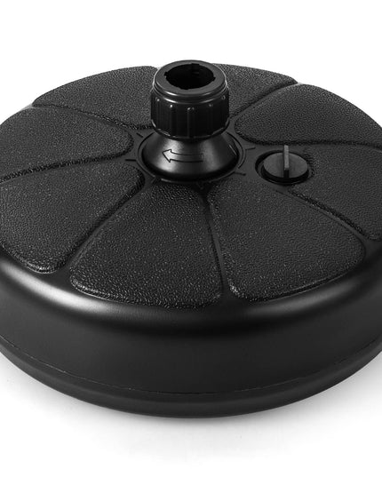 Giantex Fillable Umbrella Base, Water and Sand Filled Umbrella Stand, Fits 1.5" Patio Umbrella Pole