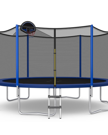 12/14/15/16FT Outdoor Recreational Trampoline for Adults Kids - Giantex