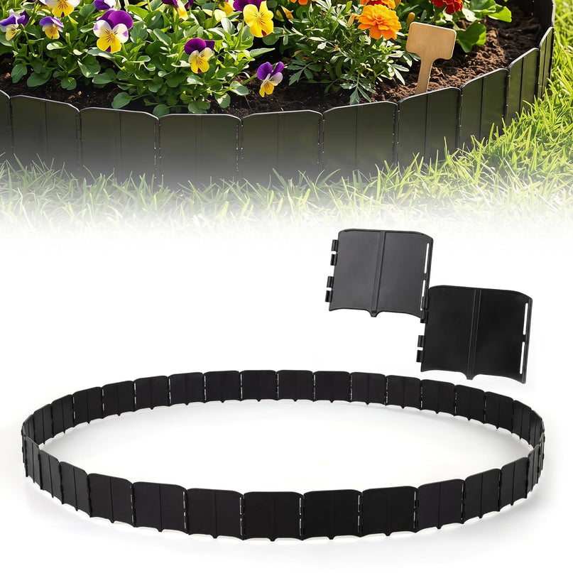 Giantex 70 Pcs Garden Landscape Edging Border