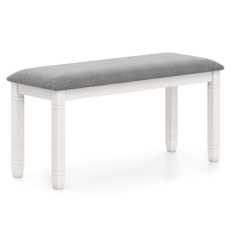 Giantex Upholstered Dining Bench with Padded Seat