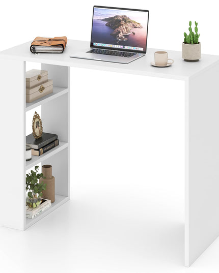 Giantex 36 Inch Compact Home Office Desk with Storage Open Shelves and Anti Tipping Kit