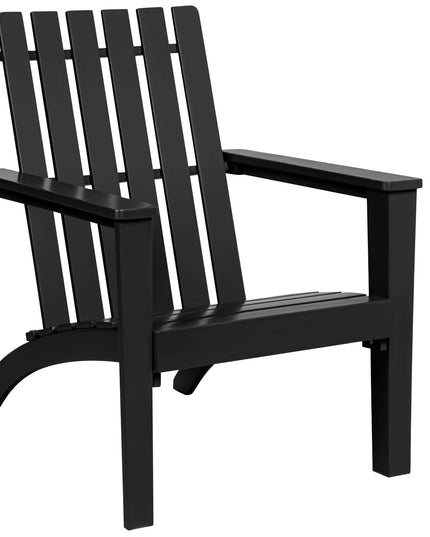 Giantex Wooden Adirondack Chair W/Ergonomic Design Outdoor Chair for Yard