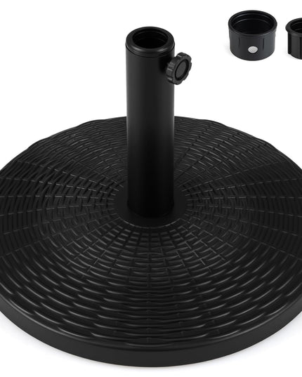Giantex 21 lbs Patio Umbrella Base Stand Fits 1.5''-1.9'' Poles