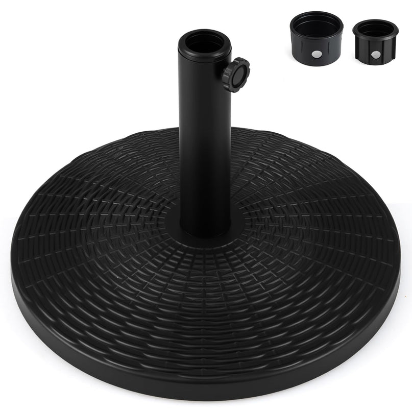 Giantex 21 lbs Patio Umbrella Base Stand Fits 1.5''-1.9'' Poles