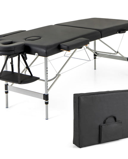 Giantex Massage Table, Portable Massage Bed with Carrying Bag