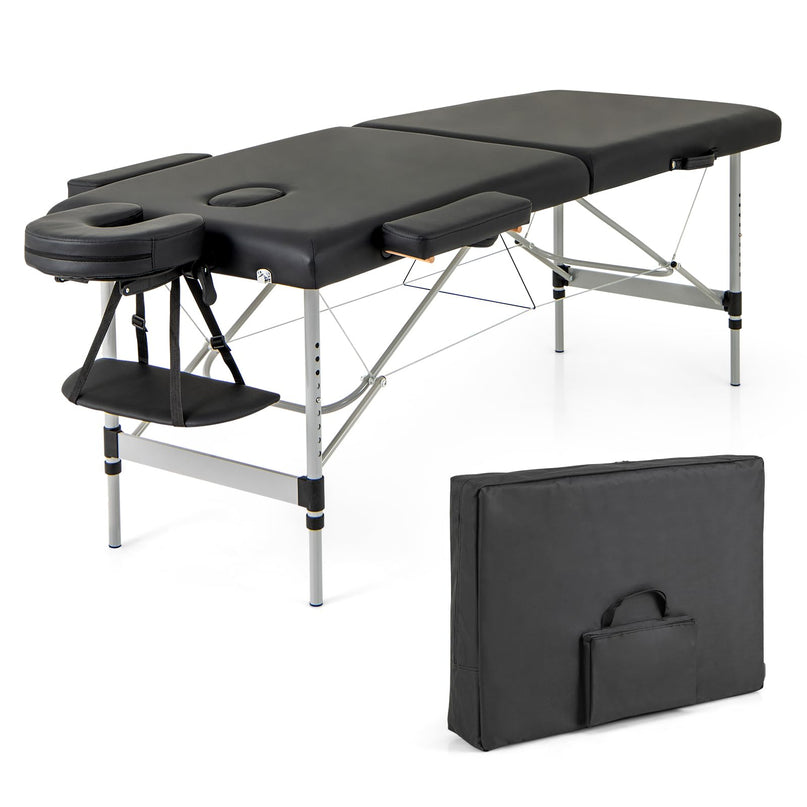 Giantex Massage Table, Portable Massage Bed with Carrying Bag