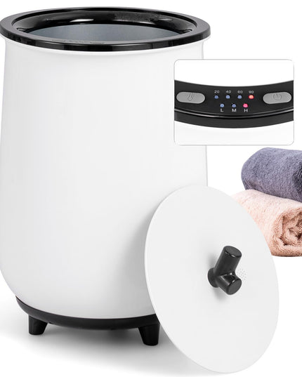 Giantex Towel Warmer for Bathroom - 23L Large Blanket Warmer with 3 Heat Settings, Built-in Timer, Auto Shut Off