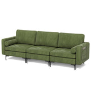 3 Seat Sofa Couch / Green