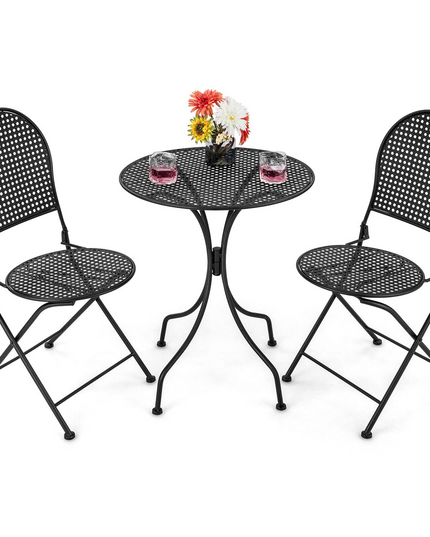 Giantex 3 Pieces Patio Bistro Set