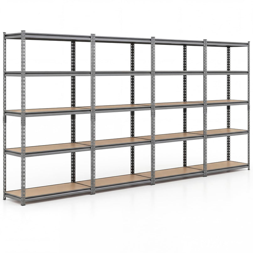 Giantex 5-Tier Metal Storage Shelves(48" x 18" x 72")
