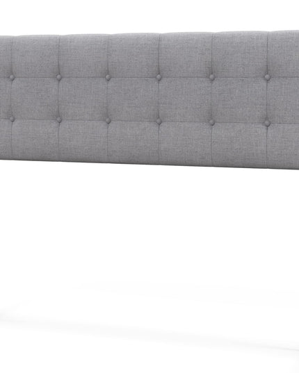Giantex Linen Upholstered Headboard, Adjustable Width Button Tufted Headboard