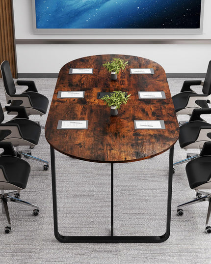 Giantex 71" Conference Table with Cable Management Grommet
