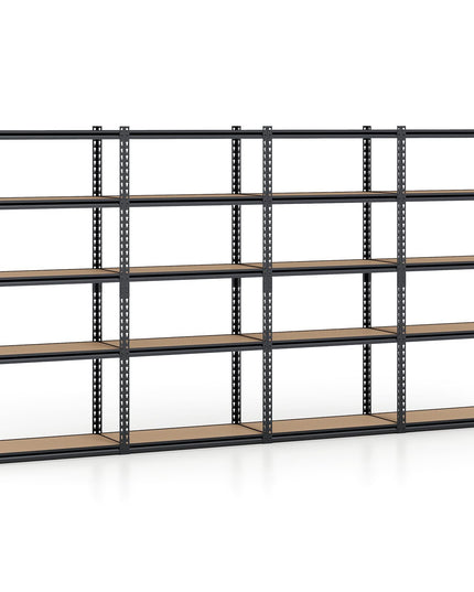 Giantex 5-Tier Metal Storage Shelves(1/2/3/4,36" W x 18" D x 72" H)