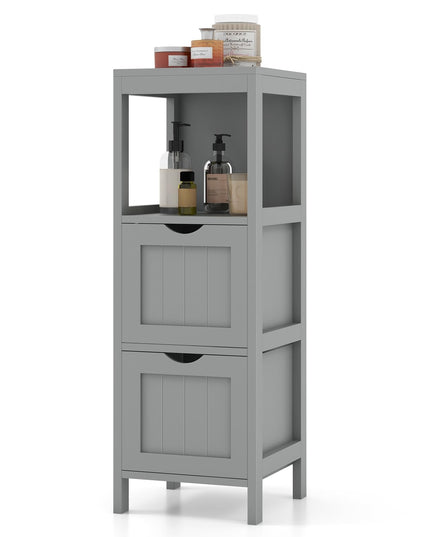 Giantex Bathroom Organizers and Storage Cabinet - Storage Organizer Rack Stand