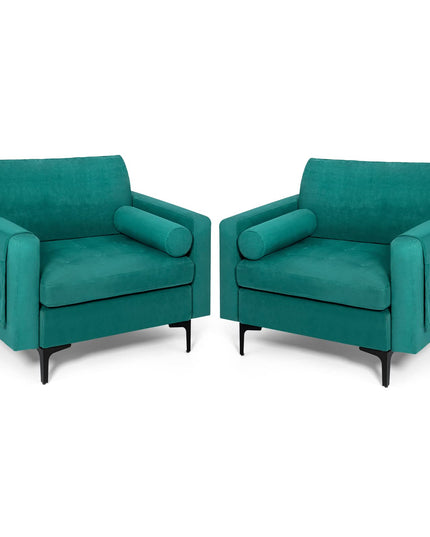 Giantex Sofa Chair, Accent Armchair w/Comfy Cushion