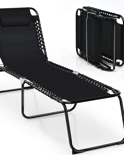 Giantex Chaise Lounge Chair Outdoor - Patio Lounge Chair