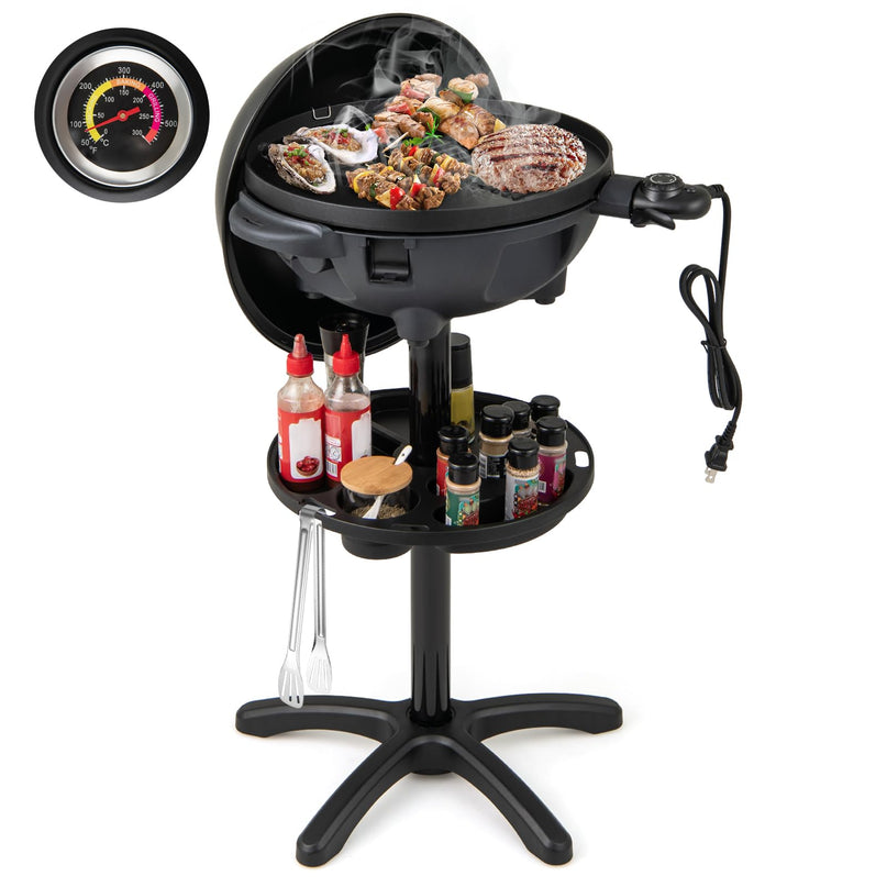 Giantex Electric Grill Outdoor, 1200W Electric BBQ Grills