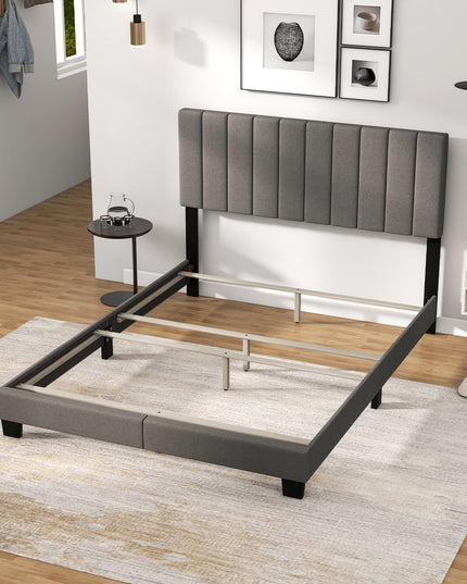 Giantex Queen Size Platform Bed Frame