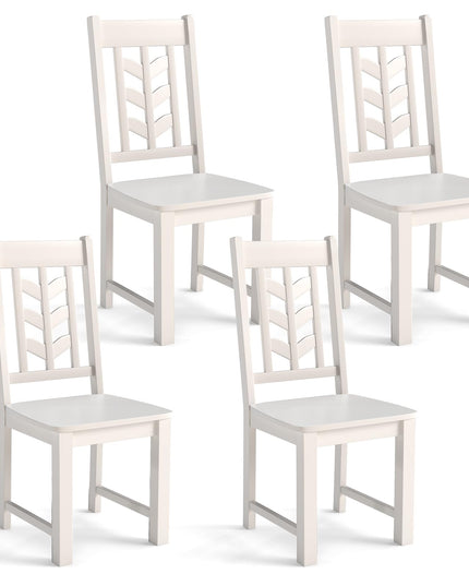 Giantex Wooden Dining Chairs Set of 2/4