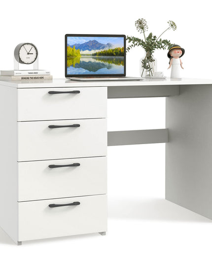 Giantex Computer Desk with 4 Large Drawers