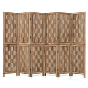 Brown - Wave / 6 Panel