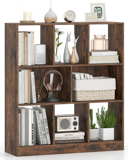 GIANTEX 8-Cube Bookcase for Living Room