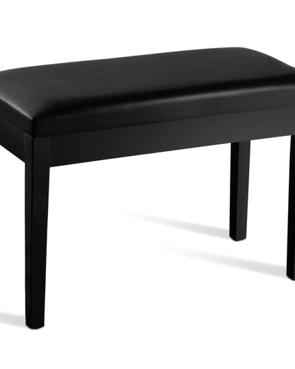 Giantex Piano Bench W/Padded Cushion and Music Storage, Comfortable Double Duet Seat