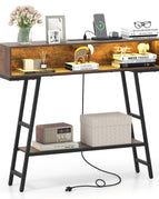 Rustic Brown + Black