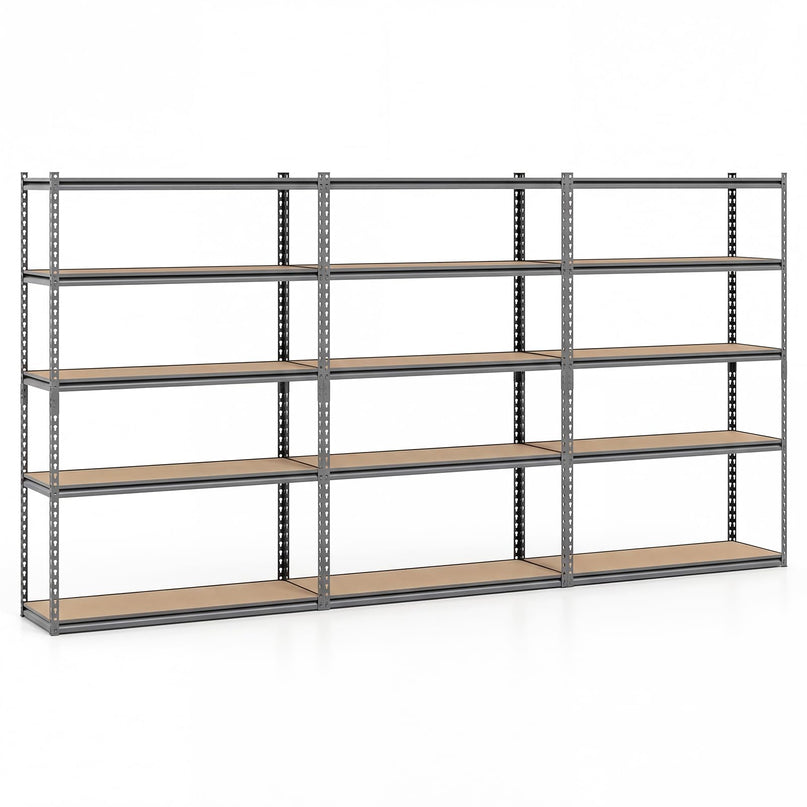 Giantex 5-Tier Metal Storage Shelves(48" x 18" x 72")