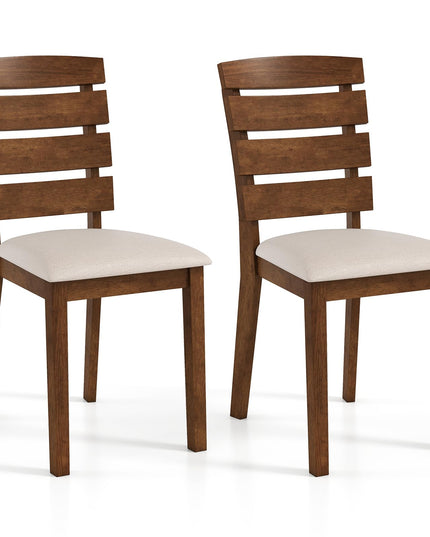Giantex Wooden Dining Chairs Set for Living Dining Room