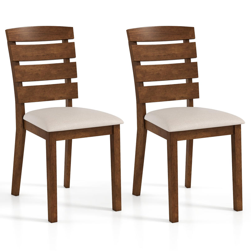 Giantex Wooden Dining Chairs Set for Living Dining Room