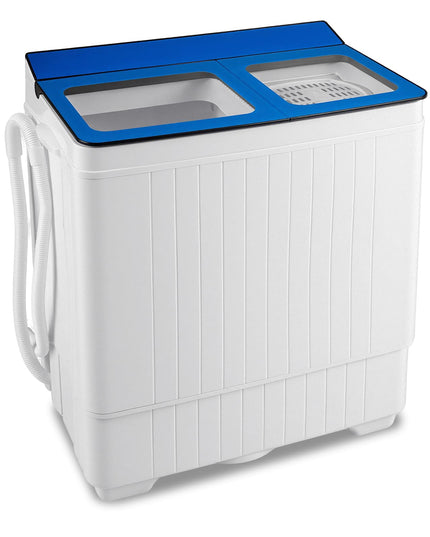Giantex Portable Washing Machine 26LBS Twin Tub Mini Compact Laundry Washer