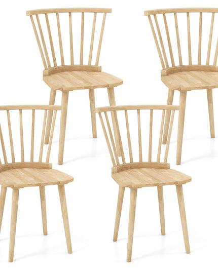 Giantex Wood Dining Chair, Windsor Dining Chairs