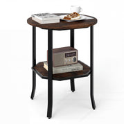 1 / Marron rustique + Noir