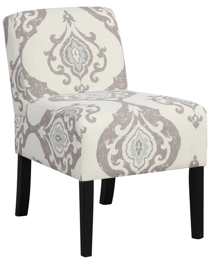 Giantex Armless Accent Chair Set of 1/2/4, Upholstered Living Room Chair with Rubber Wood Legs