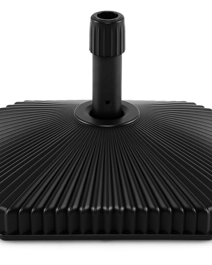 Giantex 44 lbs HDPE Square Fillable Umbrella Base