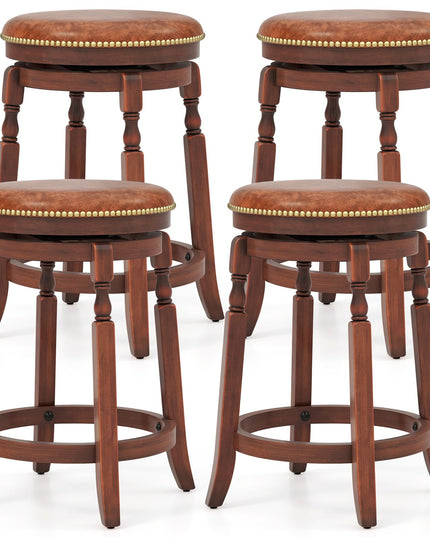 Giantex 24" /29.5" Swivel Bar Stools