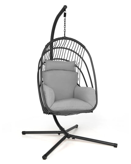 Giantex Egg Chair Hammock Stand - Hanging Swing with Stand