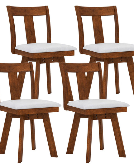 Giantex Swivel Dining Chairs Set of 2/4