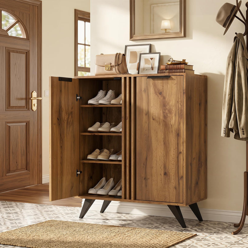 Giantex Shoe Storage Cabinet for Entrance Hallway Foyer Living Room