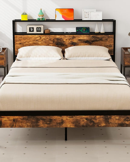 Giantex Full Size Bed Frame