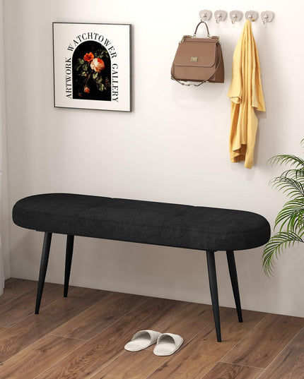 Giantex 47 inch Entryway Bench - End of Bed Bench