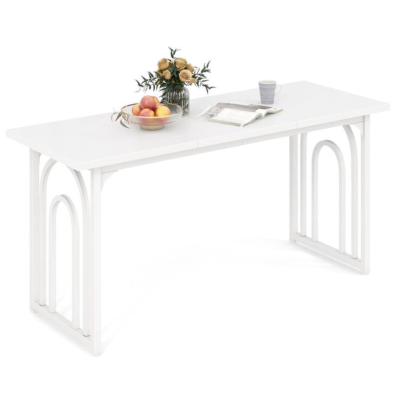 Table à manger Giantex 160x60cm pour 6 à 8 personnes