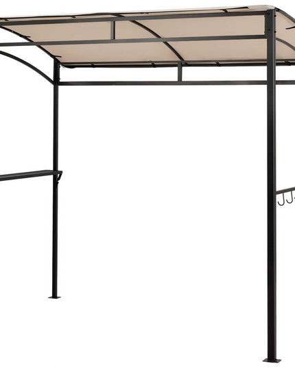 Giantex 7x4.4ft Grill Gazebo, Patio Outdoor Backyard BBQ Canopy Shelter