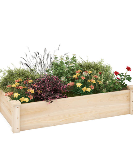 Giantex Wooden Raised Garden Bed