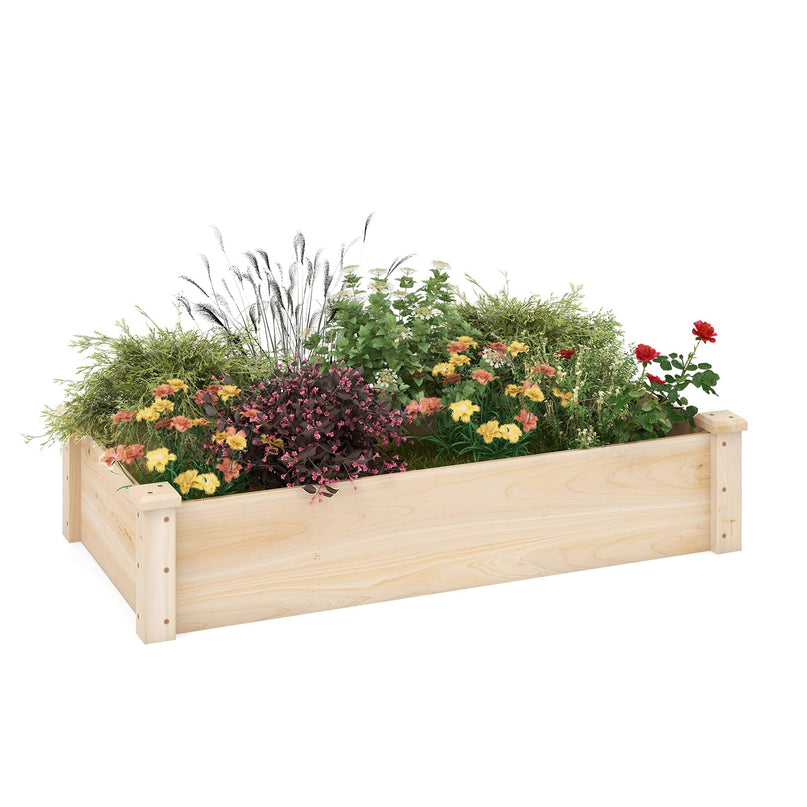 Giantex Wooden Raised Garden Bed