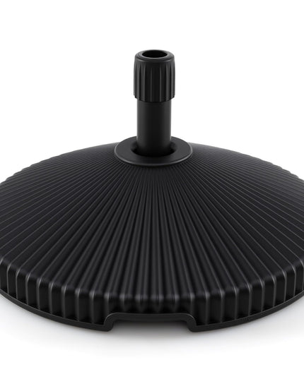 Giantex 55 lbs HDPE Patio Umbrella Stand Portable Pole Holder